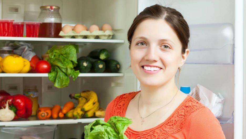 Хранение продуктов в холодильнике.