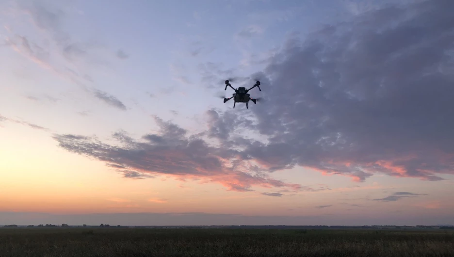 Работа дронов