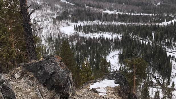 Места поисков семьи Усольцевых. Кутурчинское Белогорье 