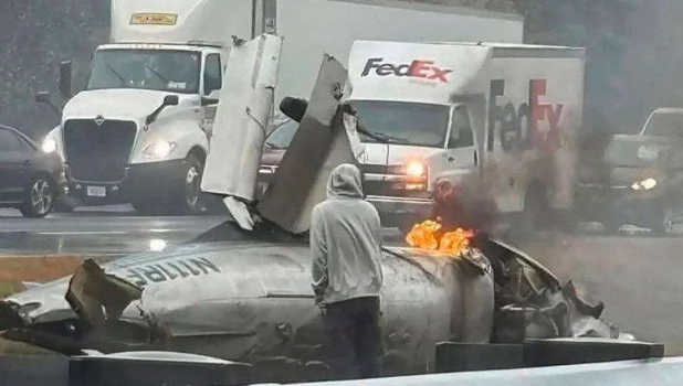 Крушение самолета в США