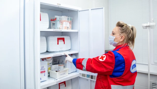 На Алтай-Коксе проходит прививочная кампания от гриппа.