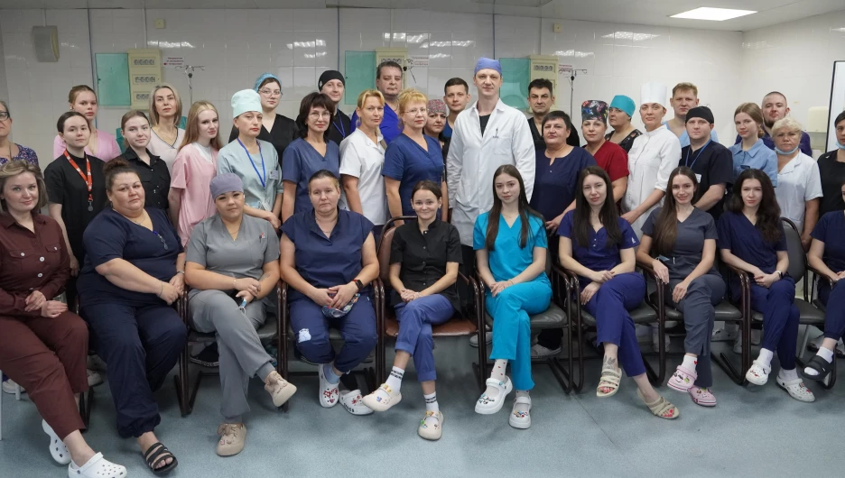 Отделение анестезиологии и реанимации краевой больницы скорой помощи