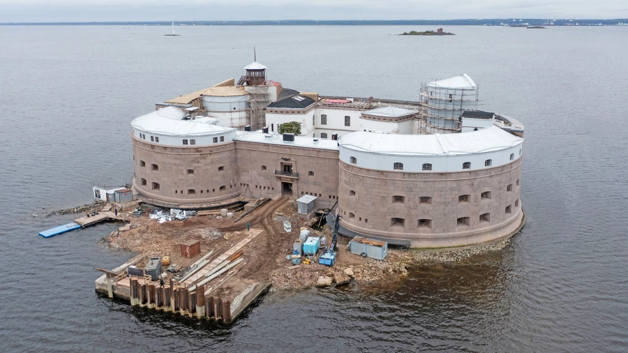 «Остров фортов» в Санкт-Петербурге.