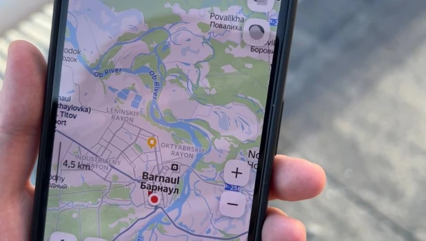 Карта. Поиски человека. 