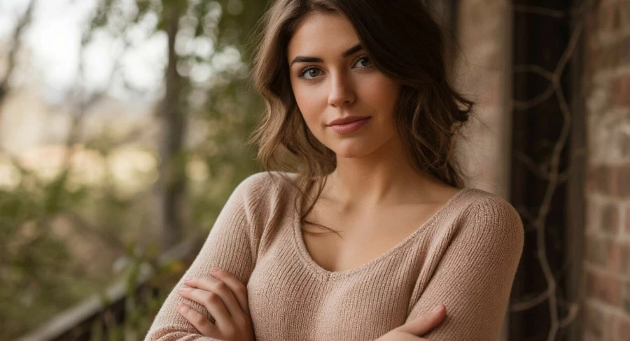 Женщина, девушка. 