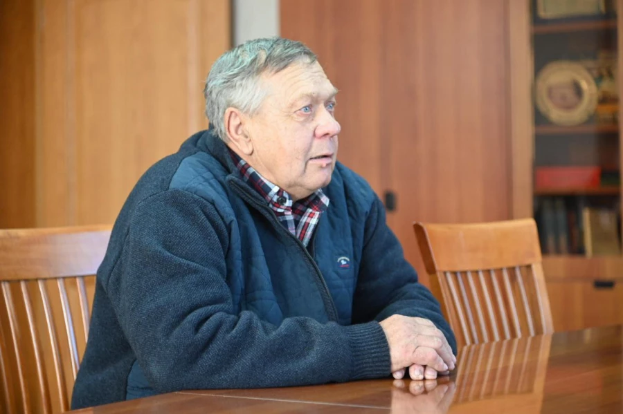 Встреча Александра Романенко с семьями участников специальной военной операции в Локтевском районе.