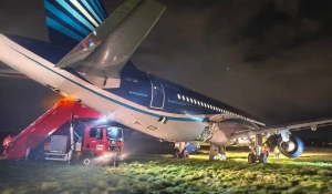 Аварийная посадка самолета в Пулково.