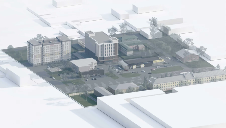 Проект госархива на ул. Карагандинской, 4.