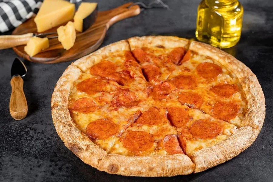 В меню сети «Любовь и суши» появилась пицца.