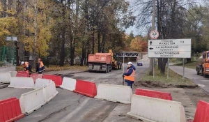 Просадка асфальта, Санкт-Петербург