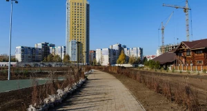 Парк за ТРЦ «Европа». 