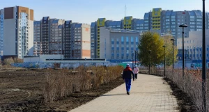 Парк за ТРЦ «Европа». 