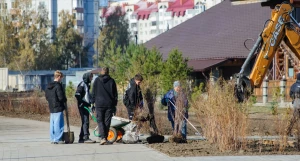 Парк за ТРЦ «Европа». 