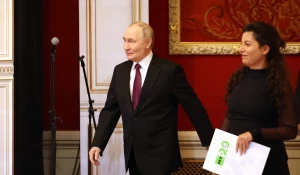 Владимир Путин с Маргаритой Симоньян.