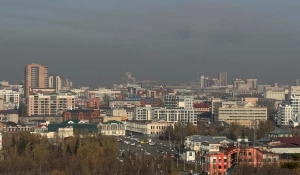 Режим «черного неба» в Барнауле.