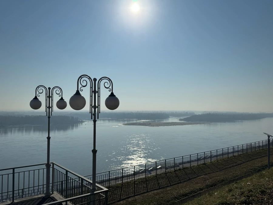 Режим «черного неба» в Барнауле.