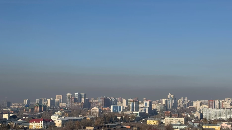 Режим «черного неба» в Барнауле.