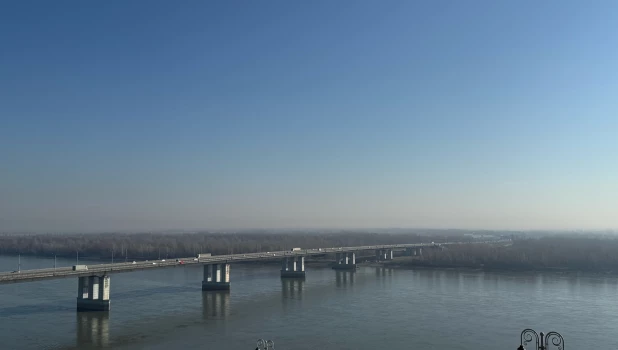 Режим «черного неба» в Барнауле.