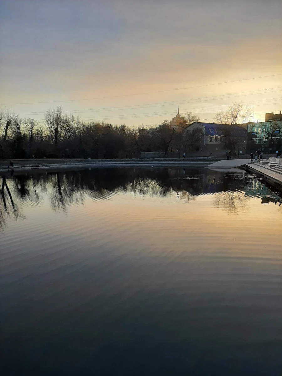 В парке «Изумрудный».