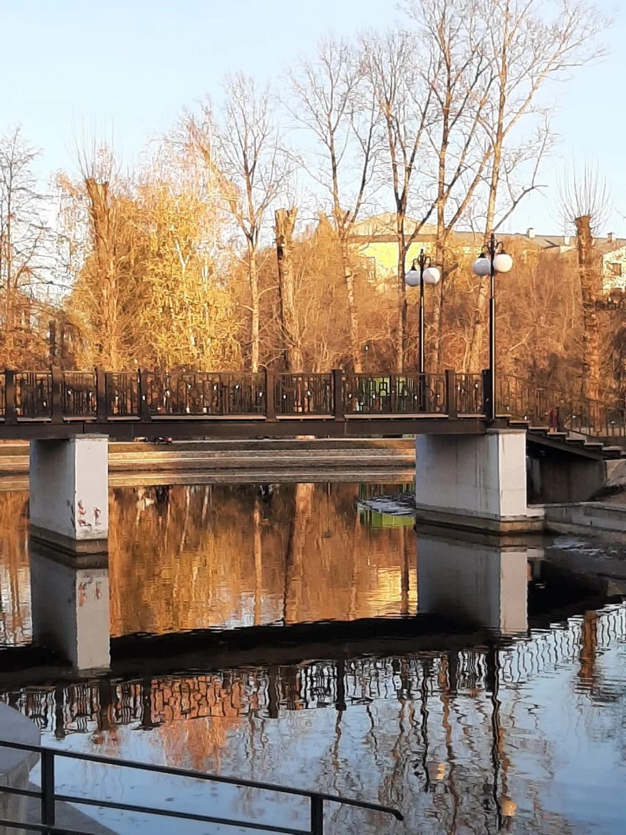 В парке «Изумрудный».