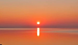 Сказочный рассвет на озере Яровое