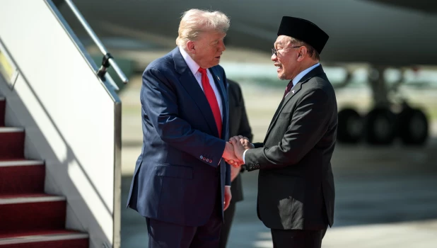 Дональд Трамп в Куала-Лумпуре.