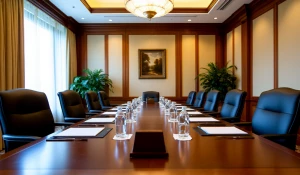 Стол переговоров.