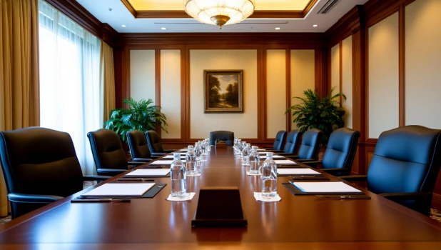 Стол переговоров.