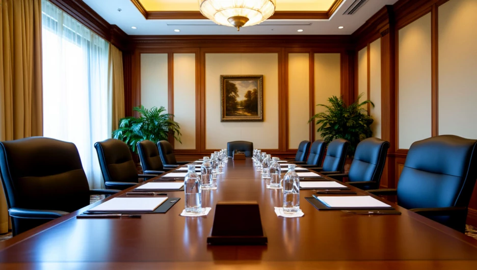 Стол переговоров.