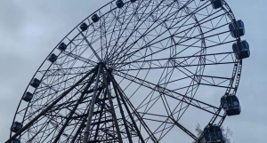 Колесо обозрения в парке «Арлекино».