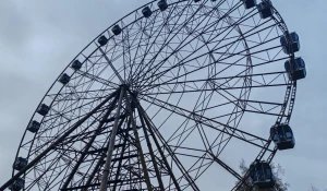 Колесо обозрения в парке «Арлекино».