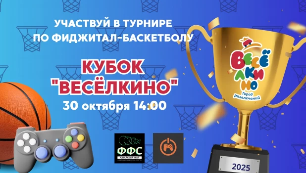 Кубок "Весёлкино" по фиджитал-баскетболу.