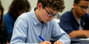 Школа. Ученик. Экзамен. 