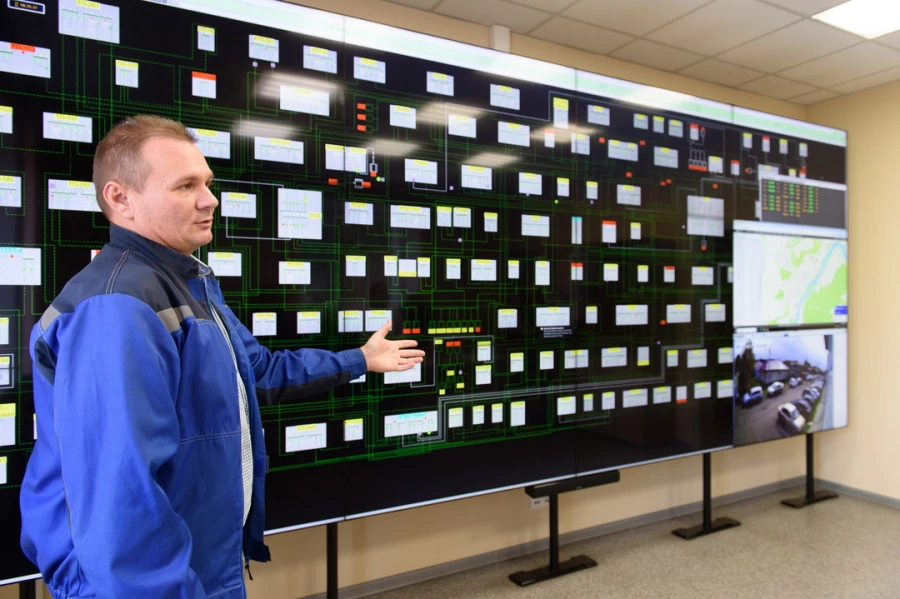 Оперативно-диспетчерская служба Бийских МЭС.