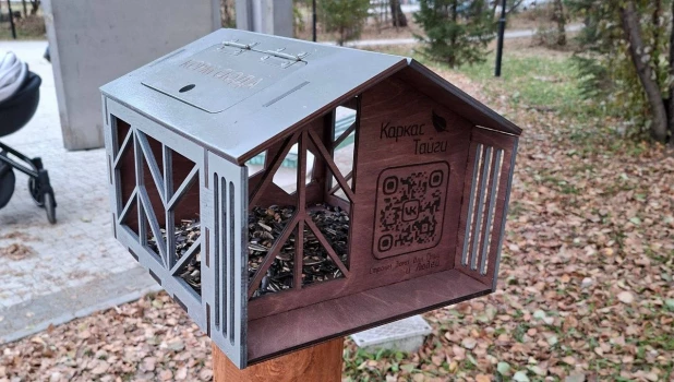 Новые домики для птиц в «Изумрудном»