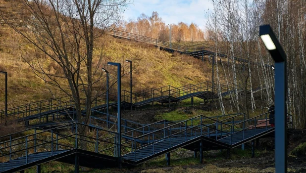 Открытие новой смотровой площадки на горе Чертов палец