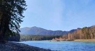 Катунь осенью.