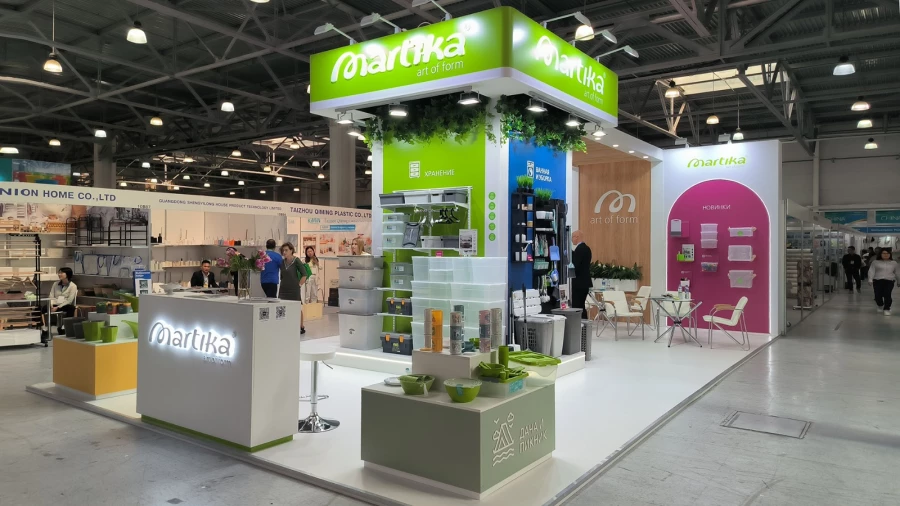 Стенд компании «Мартика» на выставке HouseHold Expo – 2025.