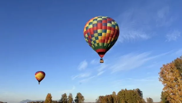 Необычные свидания в Барнауле. Полет на воздушном шаре
