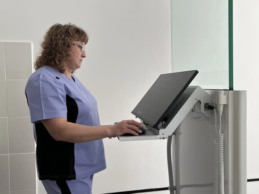 Новое оборудование в Тальменской ЦРБ.