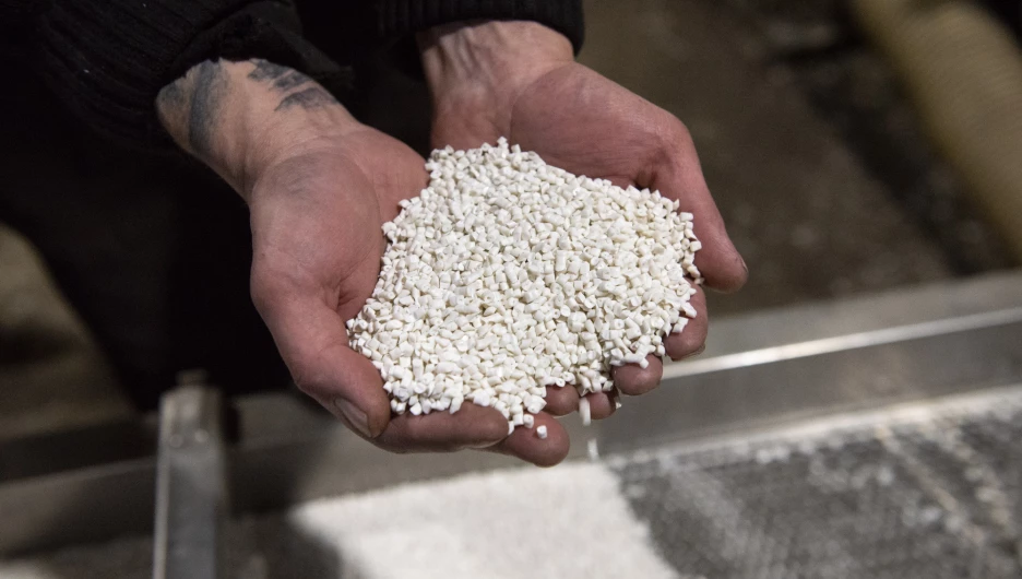 Переработка вторсырья в ИК №3. 