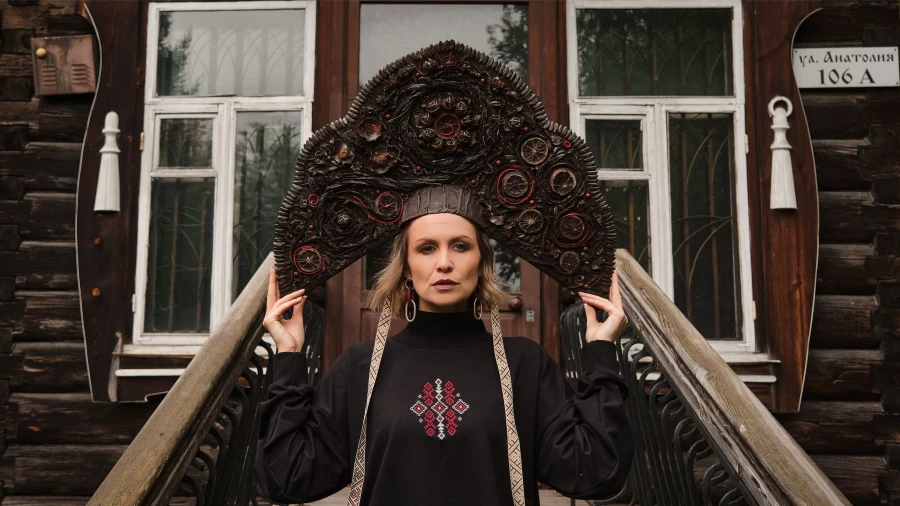 Стиль славянских мотивов в новой коллекции бренда Alpalazone.