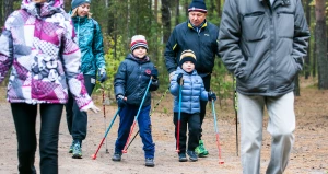 День ходьбы на «Трассе здоровья», 2017 год.