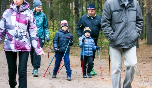 День ходьбы на «Трассе здоровья», 2017 год.