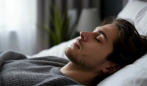 Сон. Мужчина спит