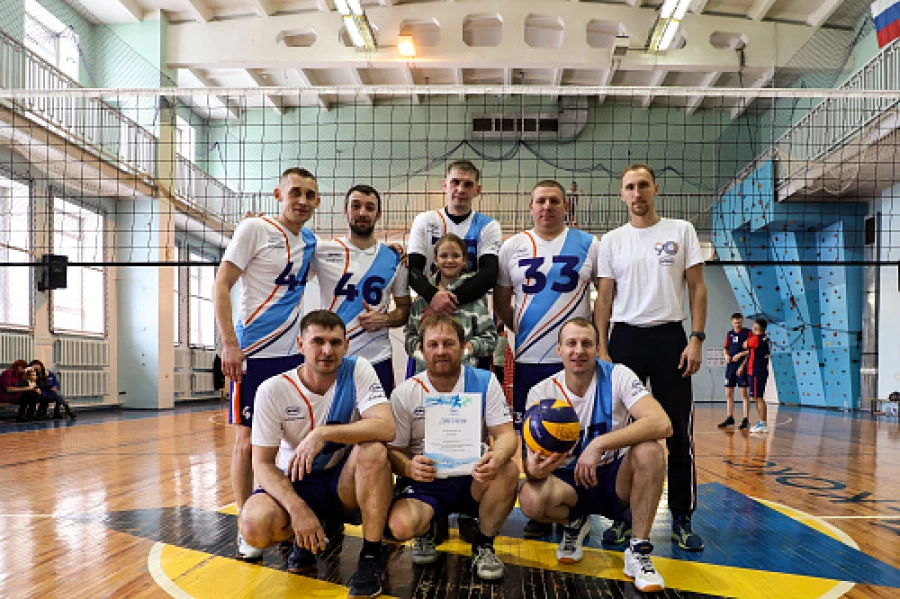 Соревнования по волейболу компании «Алтай-Кокс».