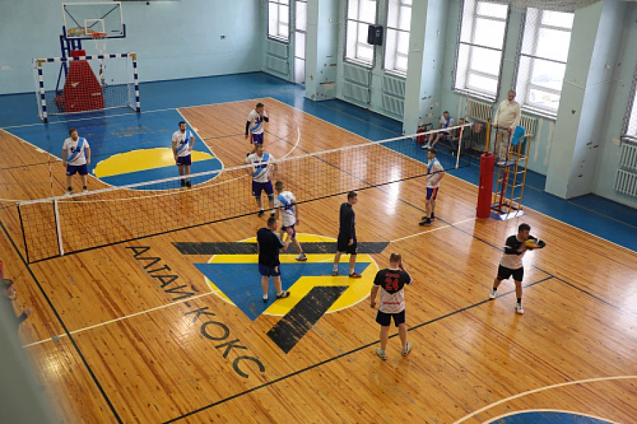 Соревнования по волейболу компании «Алтай-Кокс».