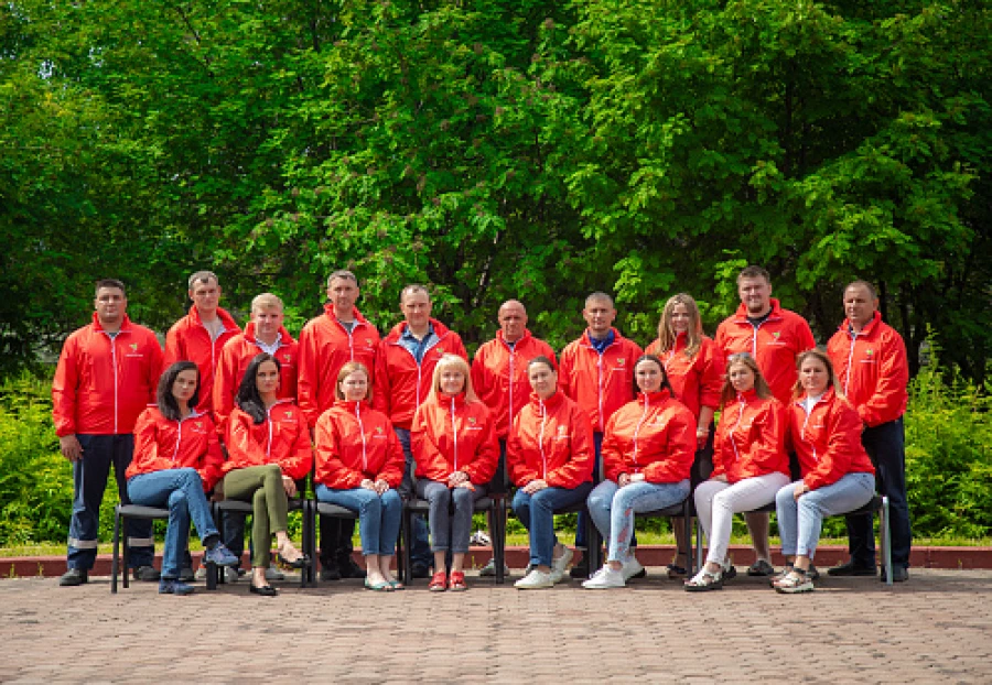 Волонтеры компании «Алтай-Кокс».