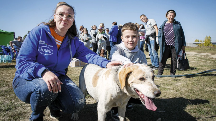 Волонтеры компании «Алтай-Кокс».