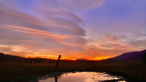 Рассвет в Тигиреке.